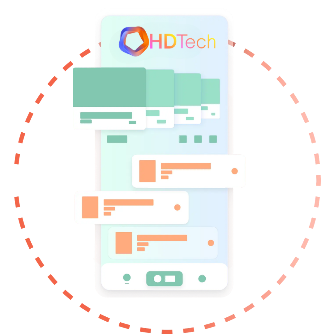 HDTech mobile app